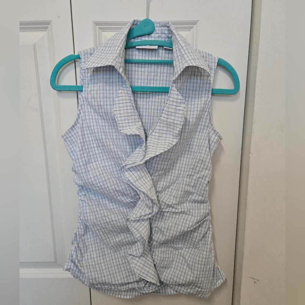 New York & Company sleeveless blouse